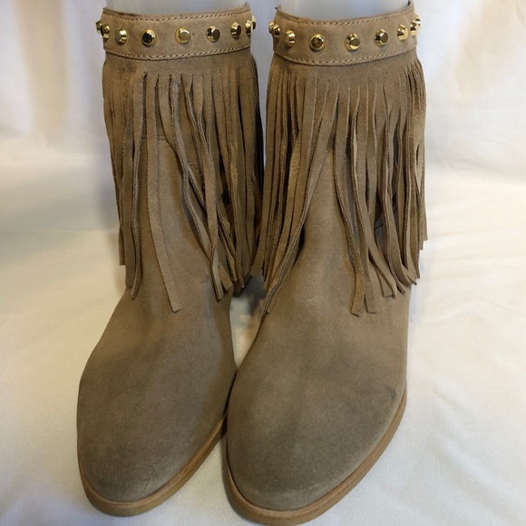 Michael Kors Billy Fringe Booties - Picture 3 of 15
